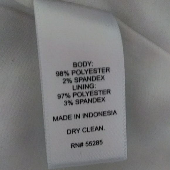 Y2K Express halter dress white and black size 8 - Picture 8 of 8